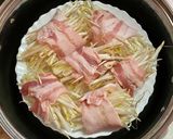 もやしの豚バラ肉巻き蒸し作り方4写真