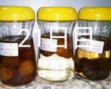 17梅シロップ（梅ジュース）　検証結果　作り方7写真