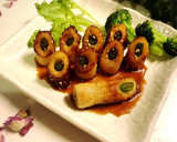 ✨ちくわといんげんの照りマヨ焼き✨作り方5写真