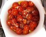 ミニトマトのオリーブオイル煮チーズがけ作り方4写真