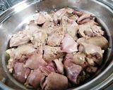 鶏レバー ハツ 甘辛煮作り方4写真