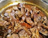 鶏レバー ハツ 甘辛煮作り方6写真