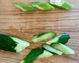浅漬け～爽やかバジル風味～作り方1写真