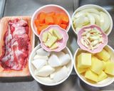 牛すじの味噌煮込み作り方1写真