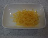 桃とモツァレア♪作り方1写真