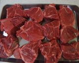 めちゃ旨♪　牛すね肉の赤ワイン煮込み作り方2写真