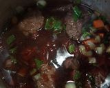 めちゃ旨♪　牛すね肉の赤ワイン煮込み作り方6写真