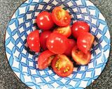 夏野菜☆とろ～りチーズで食べる熱々トマト作り方1写真