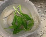 曲げわっぱ弁当おかず4 小松菜炒め作り方4写真
