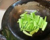 曲げわっぱ弁当おかず4 小松菜炒め作り方8写真