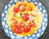 夏野菜☆とろ～りチーズで食べる熱々トマト作り方4写真