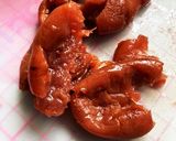 豚しゃぶと水菜の梅肉和え作り方1写真