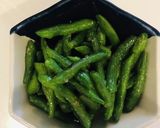 いんげん消費に!花椒とにんにく炒め作り方5写真
