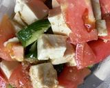 トマトと豆腐のごま酢和え作り方4写真