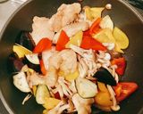 鶏むね肉の照りマヨ炒め作り方6写真