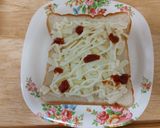 簡単で美味しい!食パンでピザ風トースト作り方4写真