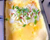 おうち居酒屋❤餅入り明太チーズ玉子焼きஐ作り方6写真