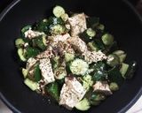 簡単ヘルシー☆きゅうり豆腐アンチョビ炒め作り方7写真