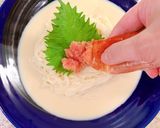 【楽めし】明太子の冷やし豆乳そうめん作り方3写真