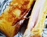 簡単に♪フレンチトーストサンドイッチ♡作り方4写真