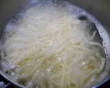 簡単！冷たい檸檬まぜそば☆汁なしうどん作り方1写真