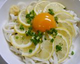 簡単！冷たい檸檬まぜそば☆汁なしうどん作り方3写真