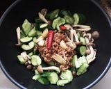 簡単ヘルシー☆きゅうりと納豆の夏カレー作り方5写真
