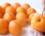 【簡単】あんずコンポート（てんさい糖）作り方1写真
