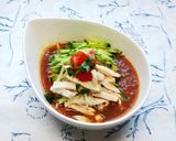 トマトで冷たい味噌らーめん作り方4写真