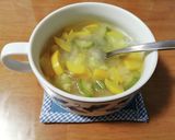 簡単　ズッキーニの春雨スープ　あっさり味作り方13写真