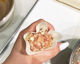 フライパンで簡単に出来る大きい焼売作り方6写真