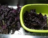 梅干し2021赤しそ支度作り方1写真