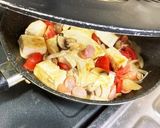 フライパン1つで豆腐とトマトのグラタン風作り方5写真