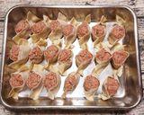スパイスがきいたオーブンで焼く餃子作り方4写真