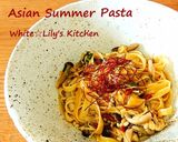 おうちカフェ❤️ツナと明太子の和風パスタ作り方7写真