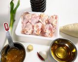 手羽元の梅ジャム煮作り方1写真