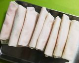 とろける♡アボカドとブルサン の春巻き作り方9写真