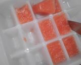 嚥下食★スイカアイス作り方6写真