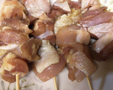 焼きとり風の串焼きにしたグリル焼き作り方2写真