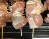 焼きとり風の串焼きにしたグリル焼き作り方3写真