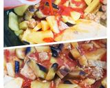 焼かない茄子とトマトのチーズグラタン作り方7写真