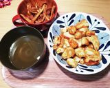 簡単！おいしい鶏ムネ肉焼き&甘酢作り方7写真
