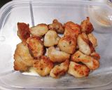 簡単！おいしい鶏ムネ肉焼き&甘酢作り方8写真