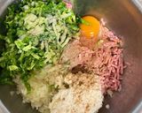 絶品✨キャベツたっぷり メンチカツ作り方4写真
