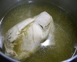 簡単！玄米茶煮鶏☆紅茶煮豚風作り方2写真