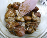 簡単！ほうじ茶で炭火焼き地鶏風作り方1写真