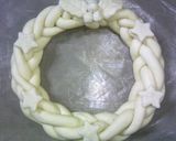 パンでクリスマスリース作り方13写真