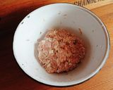 レンジで簡単!甘辛つくね作り方2写真