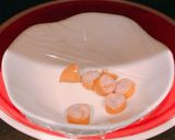 レンジで簡単、ソーセージ卵かけご飯！作り方1写真