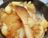 ひき肉じゃがの簡単煮物!作り方5写真